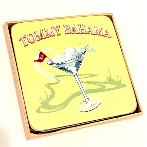Tommy Bahama Other - Tommy Bahama Golf Coasters Set 6